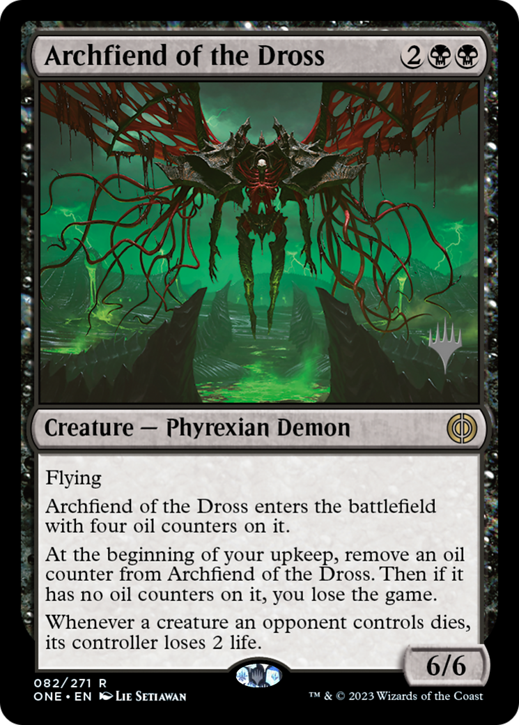 Archfiend of the Dross (82p) Foil - Phyrexia: All Will Be One Promos