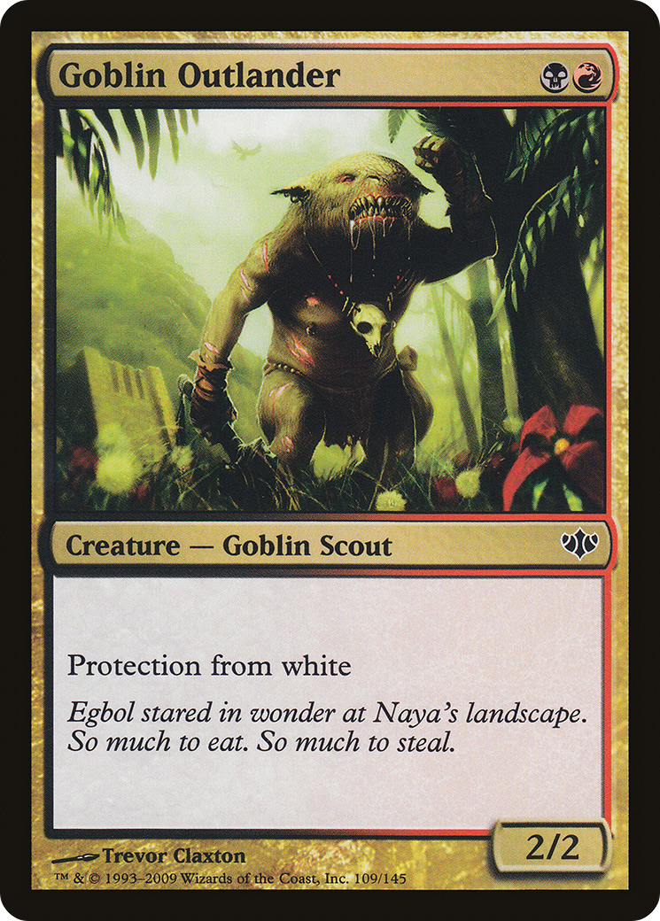Goblin Outlander (109) - Conflux