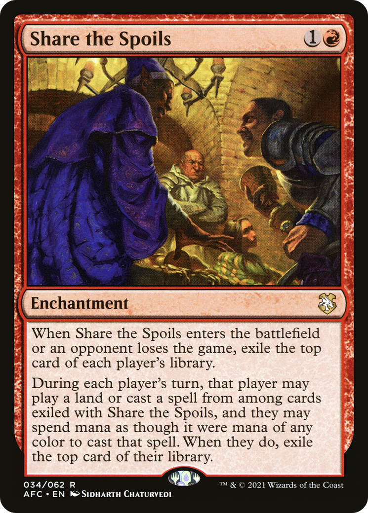 Share the Spoils (034) - Forgotten Realms Commander
