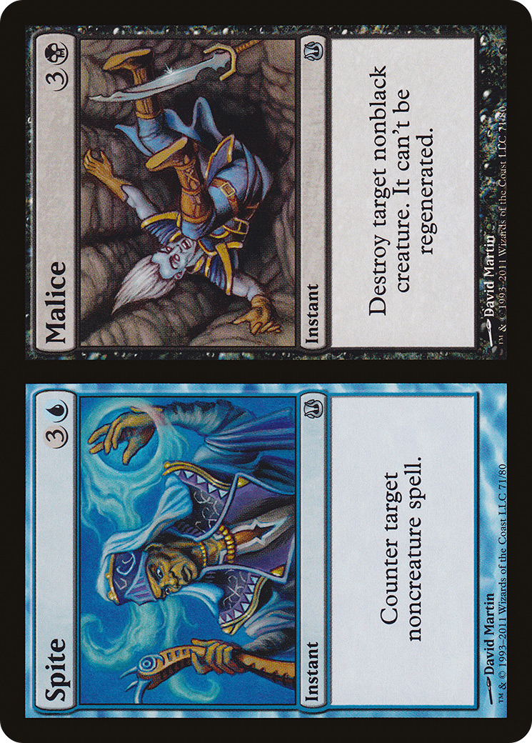 Spite // Malice (071) - Duel Decks: Ajani vs. Nicol Bolas
