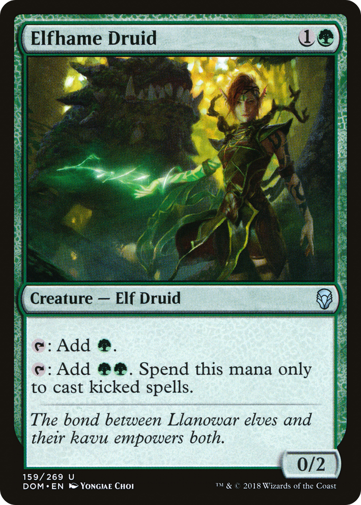 Elfhame Druid (159) - Dominaria