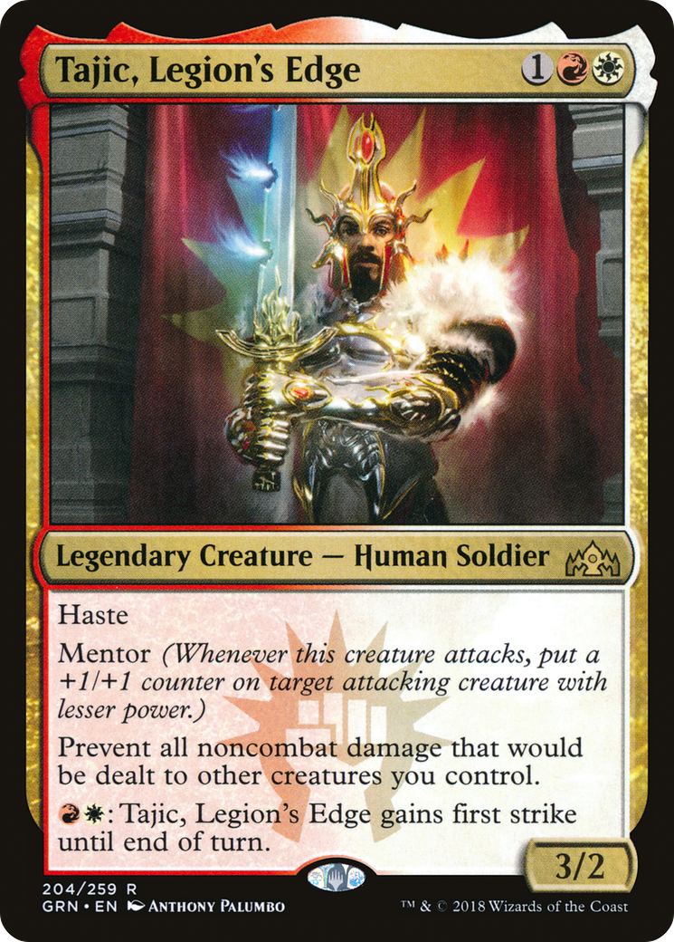 Tajic, Legion's Edge (204) Foil - Guilds of Ravnica