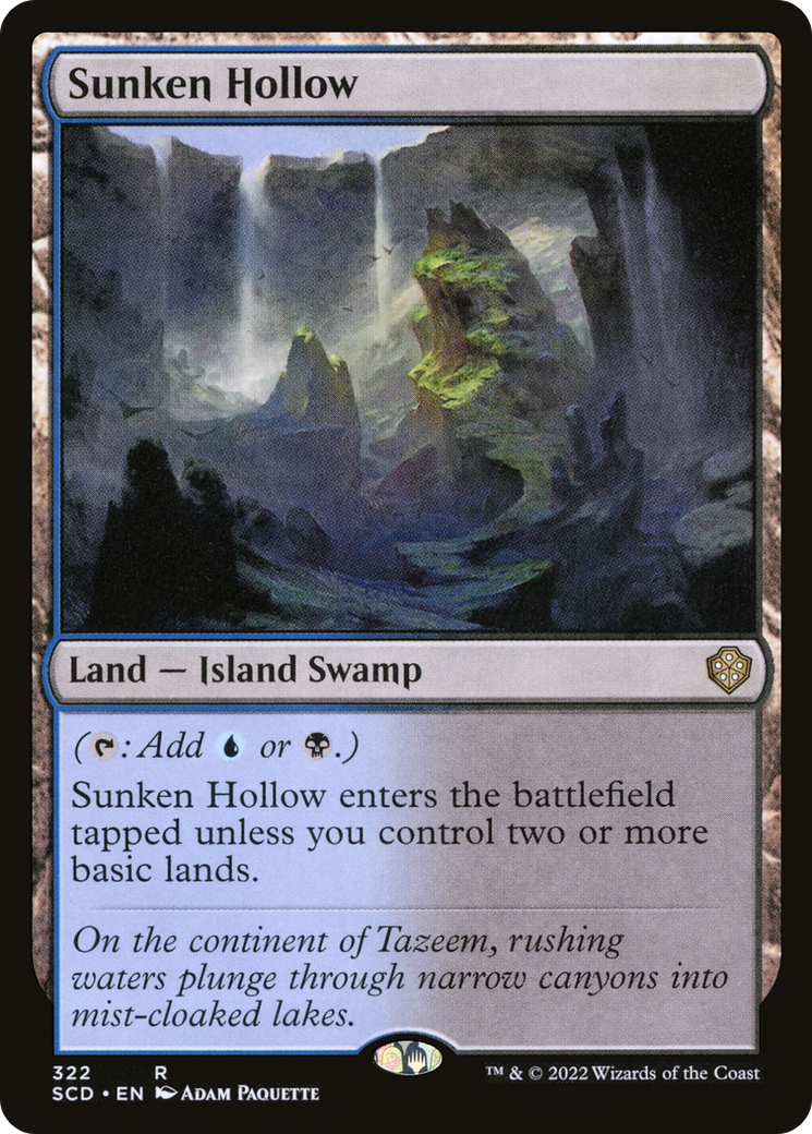 Sunken Hollow (322) - Starter Commander Decks