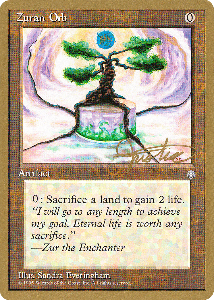 Zuran Orb - 1996 Mark Justice (ICE) - Pro Tour Collector Set