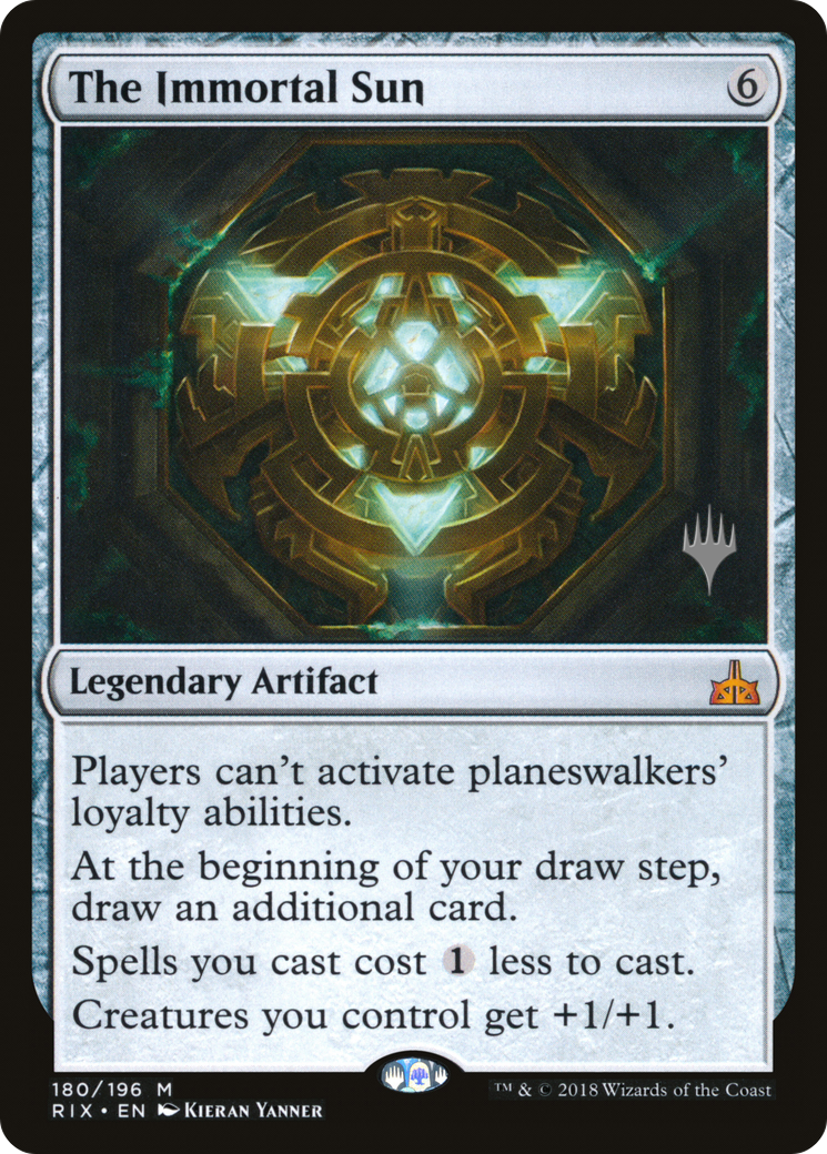 The Immortal Sun (180) - Rivals of Ixalan Promos