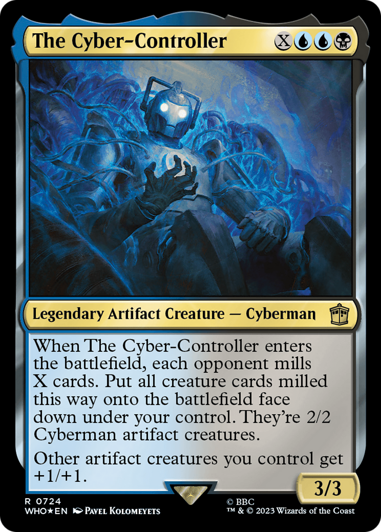 The Cyber-Controller (724) Foil - Doctor Who