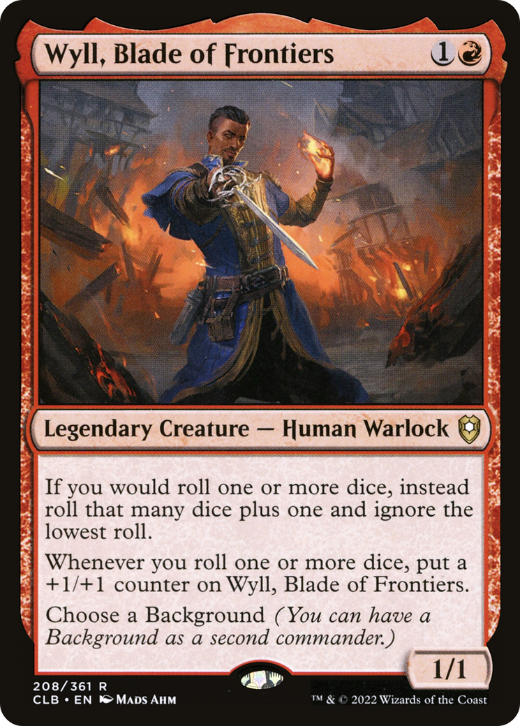 Wyll, Blade of Frontiers (208) - Commander Legends: Battle for Baldur's Gate