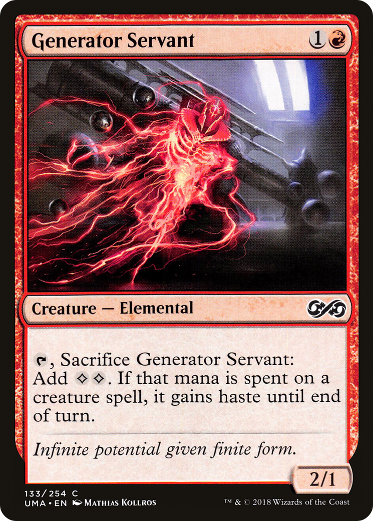 Generator Servant (133) Foil - Ultimate Masters