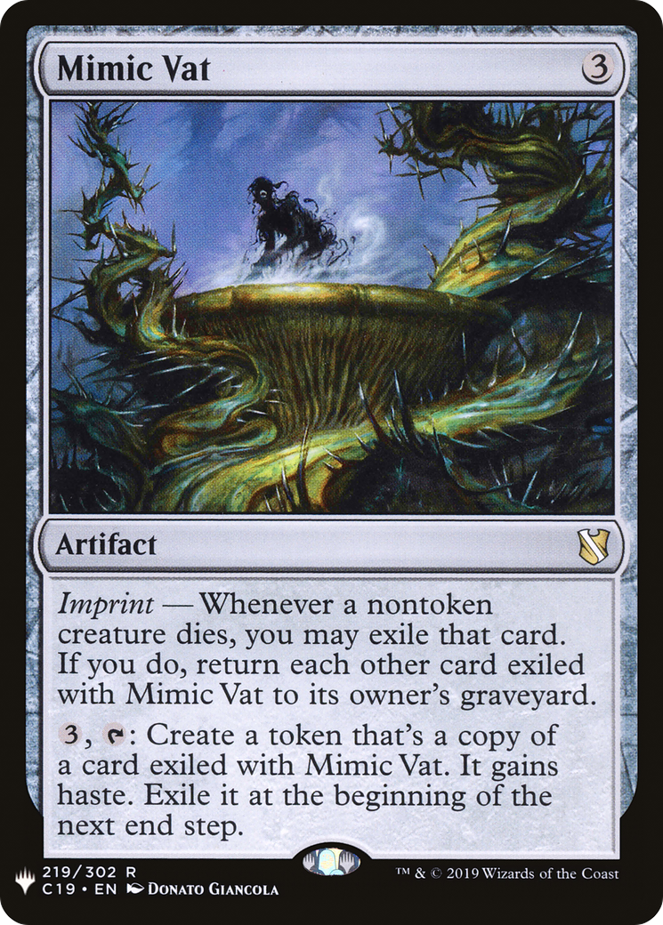 Mimic Vat (C19-219) - The List