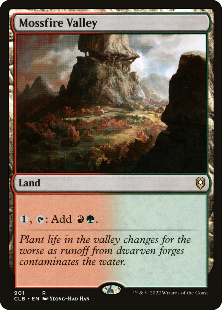 Mossfire Valley (901) - Commander Legends: Battle for Baldur's Gate