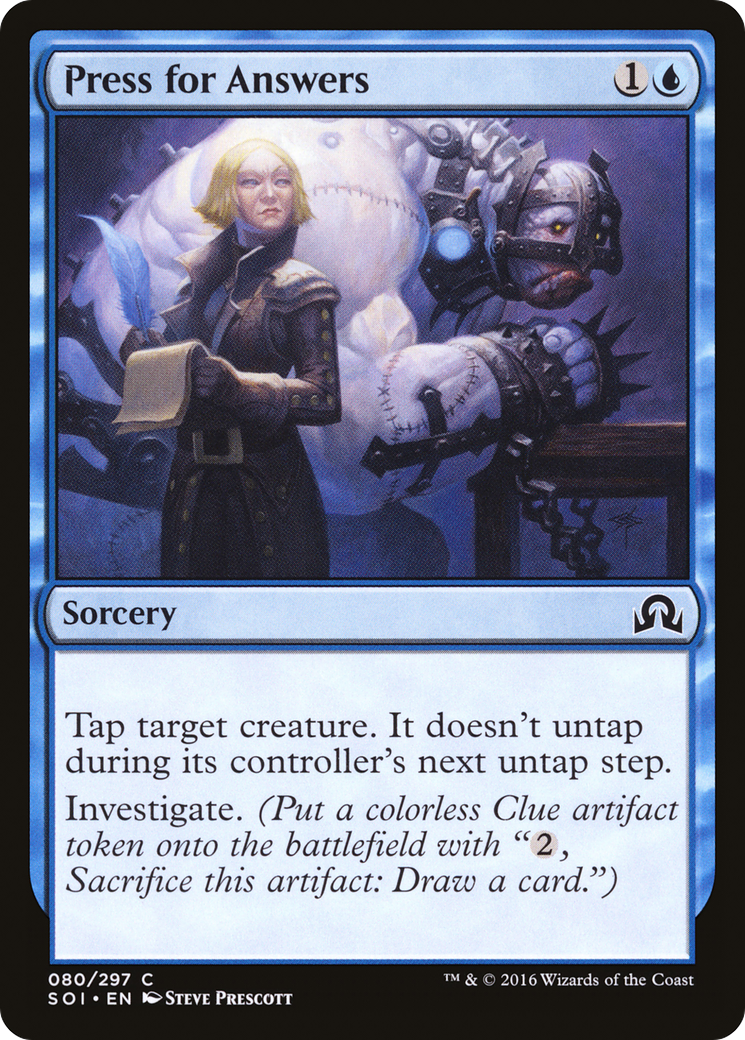 Press for Answers (080) - Shadows over Innistrad