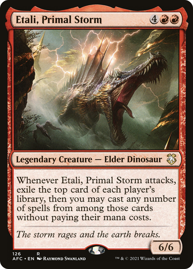 Etali, Primal Storm (126) - Forgotten Realms Commander