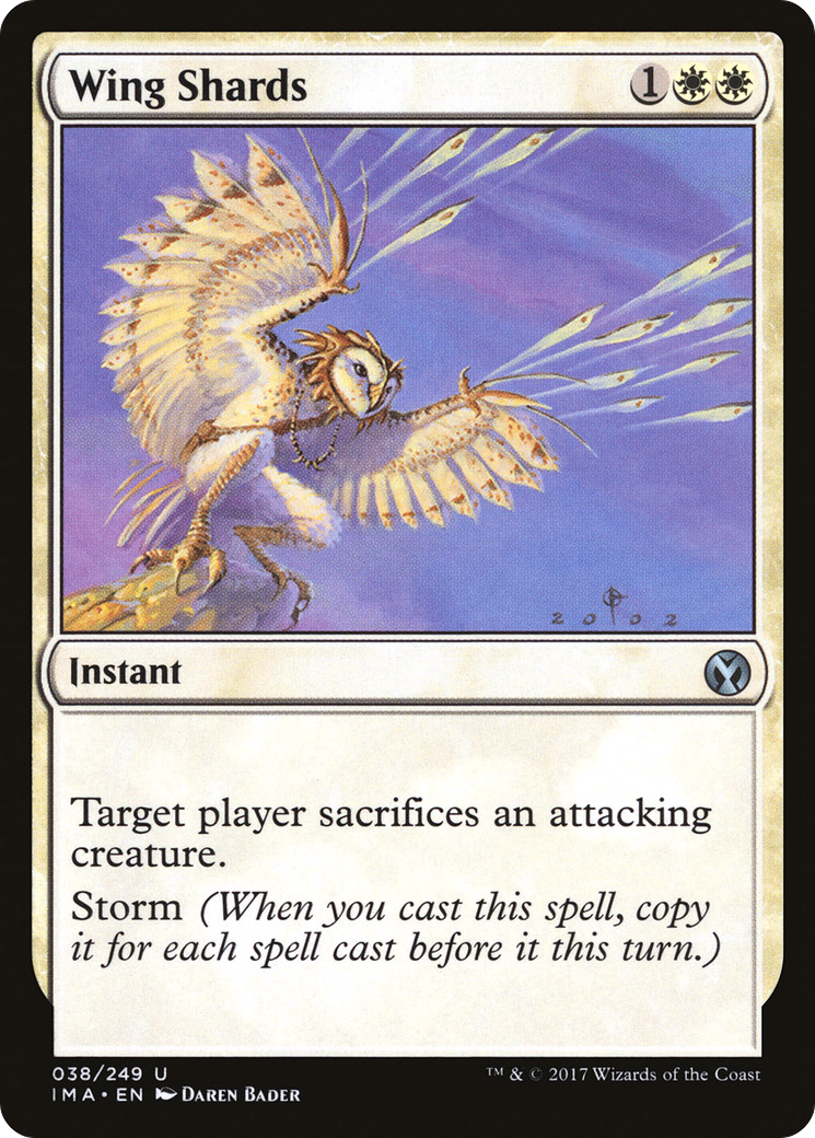 Wing Shards (038) Foil - Iconic Masters