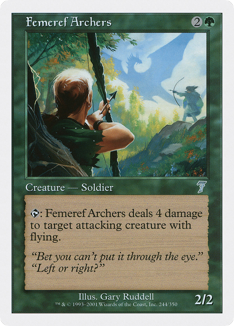 Femeref Archers (244) Foil - Seventh Edition
