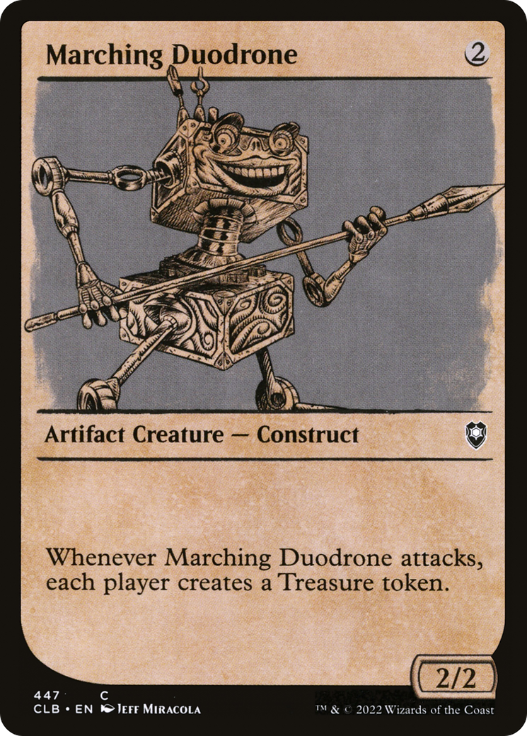 Marching Duodrone (Showcase) (447) - Commander Legends: Battle for Baldur's Gate