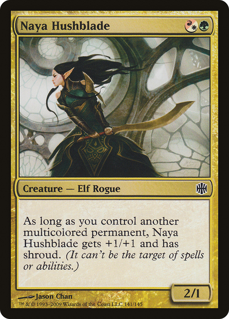 Naya Hushblade (141) Foil - Alara Reborn