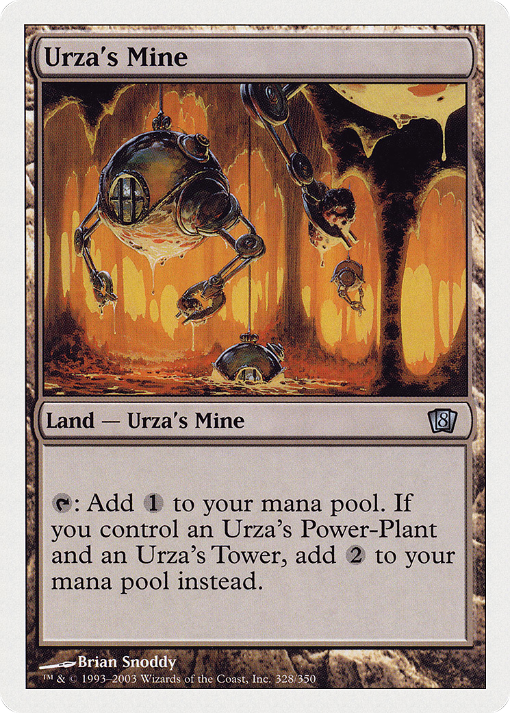 Urza's Mine (328) Foil - Eighth Edition
