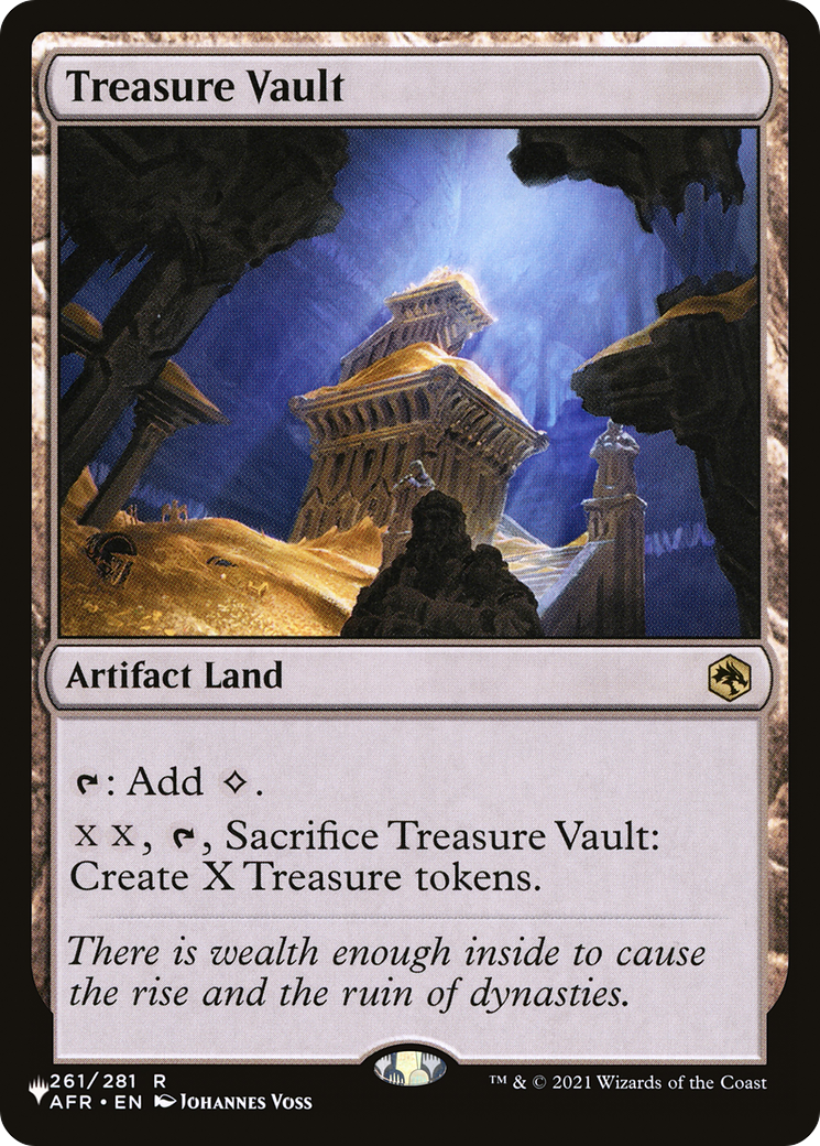 Treasure Vault (AFR-261) - The List