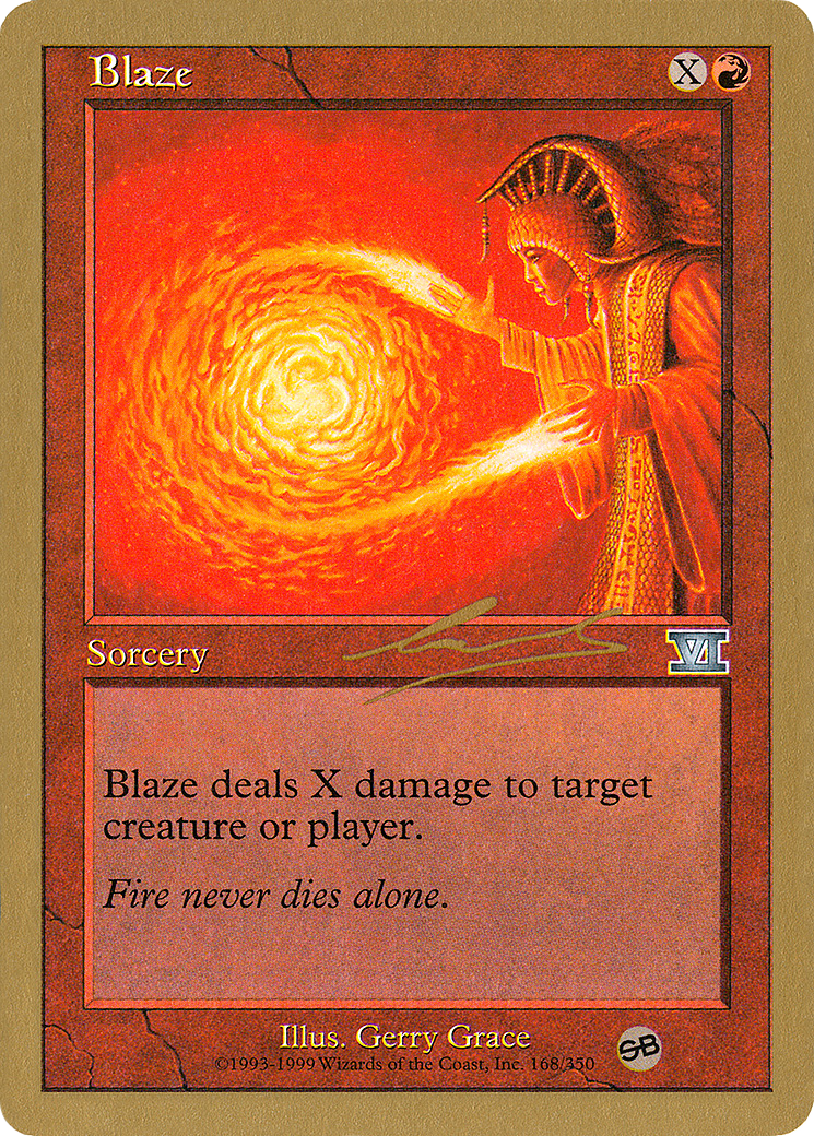 Blaze (Retro) (nl168sb) - World Championship Decks 2000