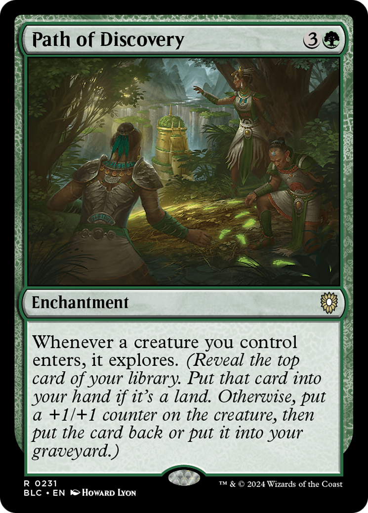 Path of Discovery (231) - Bloomburrow Commander