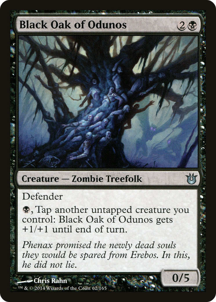 Black Oak of Odunos (062) Foil - Born of the Gods