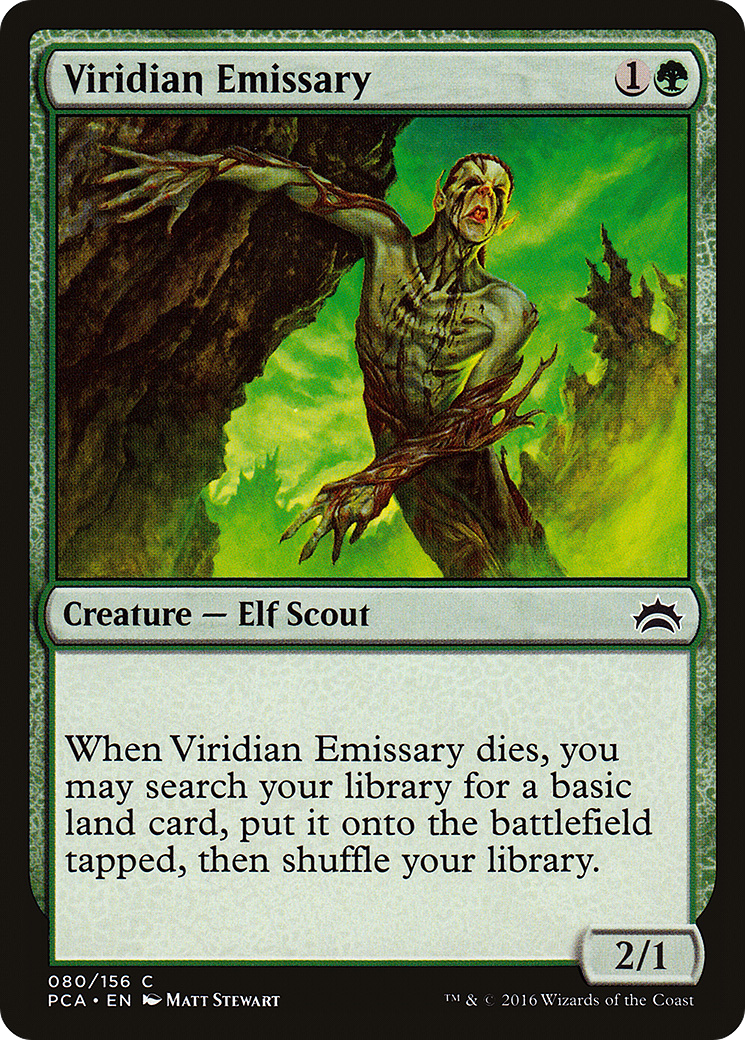 Viridian Emissary (080) - Planechase Anthology
