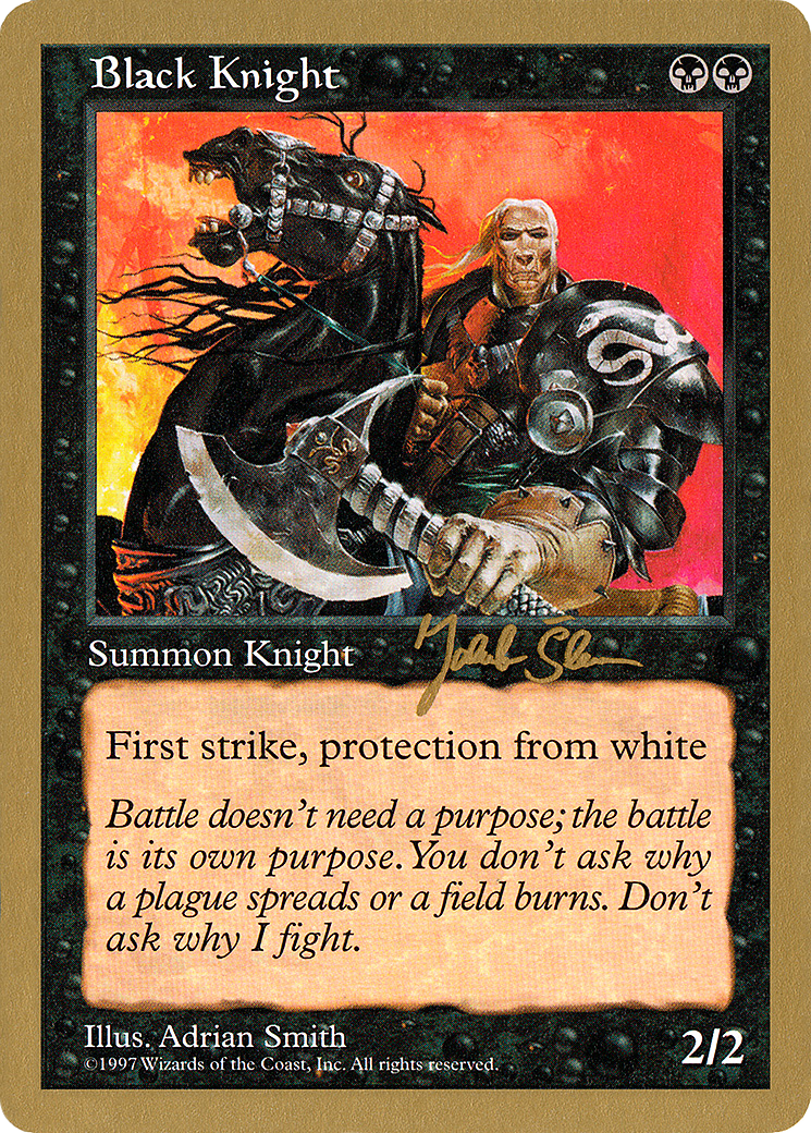 Black Knight (Retro) (js143) - World Championship Decks 1997