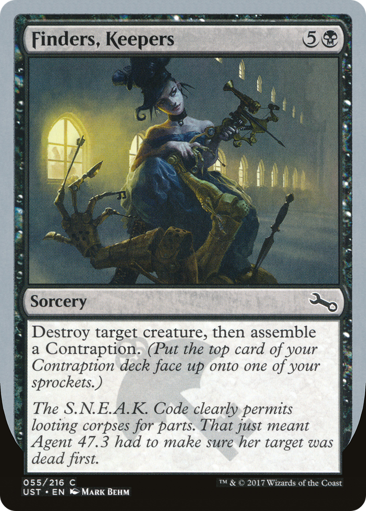 Finders, Keepers (055) - Unstable