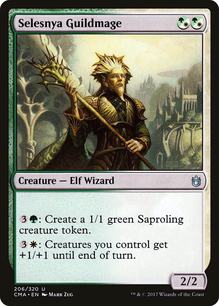 Selesnya Guildmage (206) - Commander Anthology