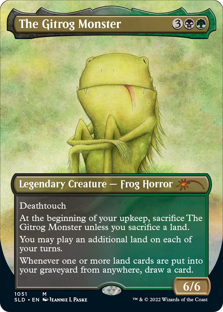The Gitrog Monster (Borderless) (1051) - Secret Lair Drop