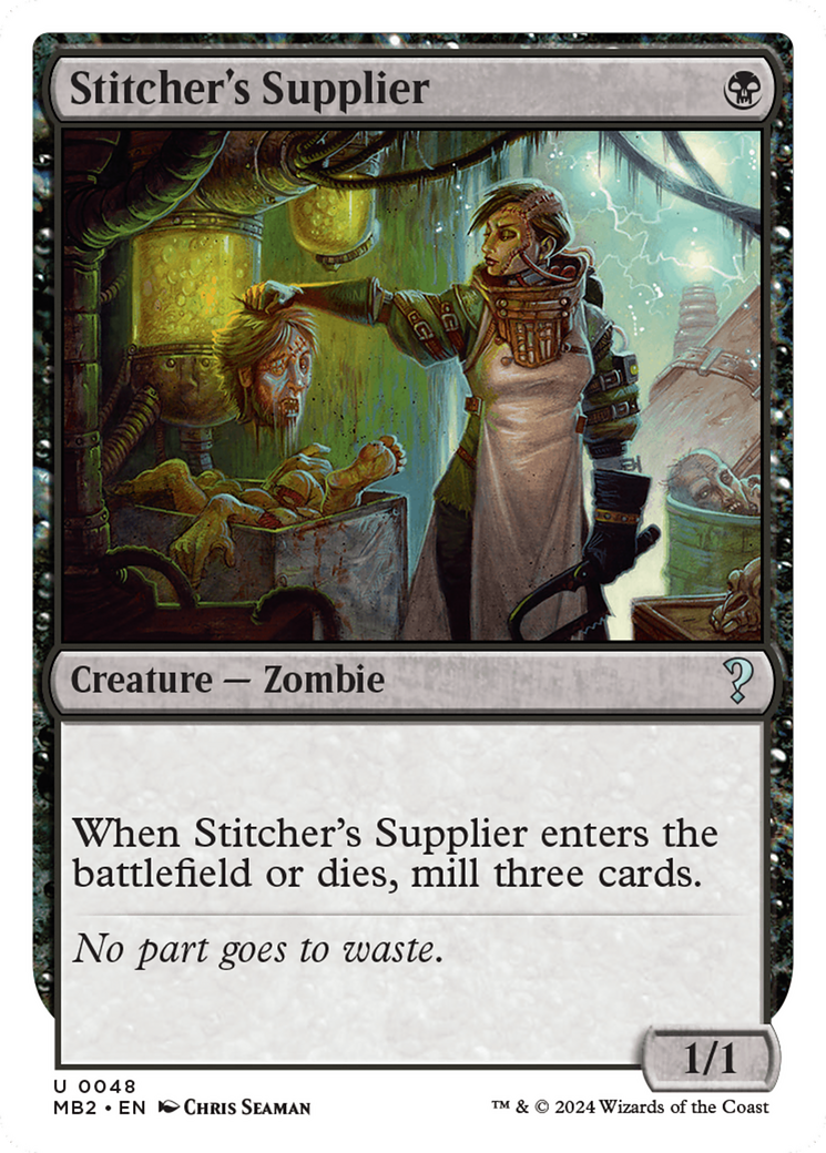 Stitcher's Supplier (White Border) (048) - Mystery Booster 2