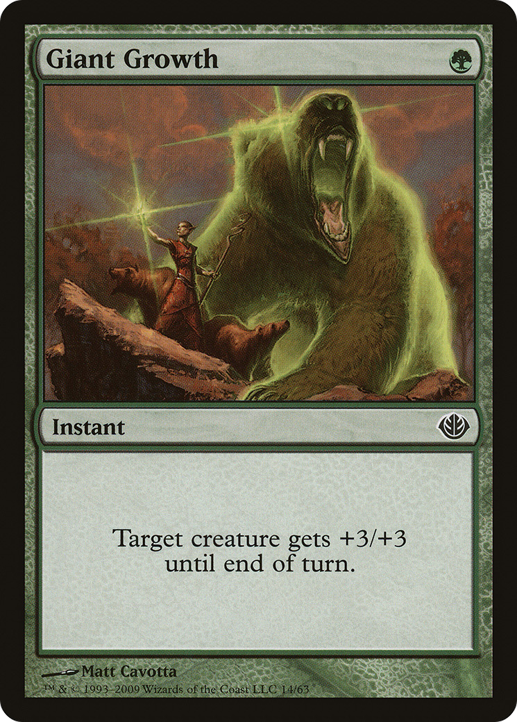 Giant Growth (014) - Duel Decks: Garruk vs. Liliana