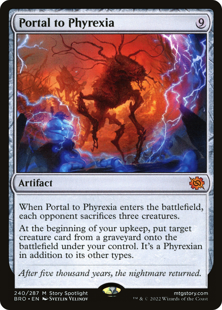 Portal to Phyrexia (240) - The Brothers' War