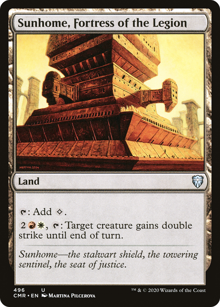 Sunhome, Fortress of the Legion (496) - Commander Legends