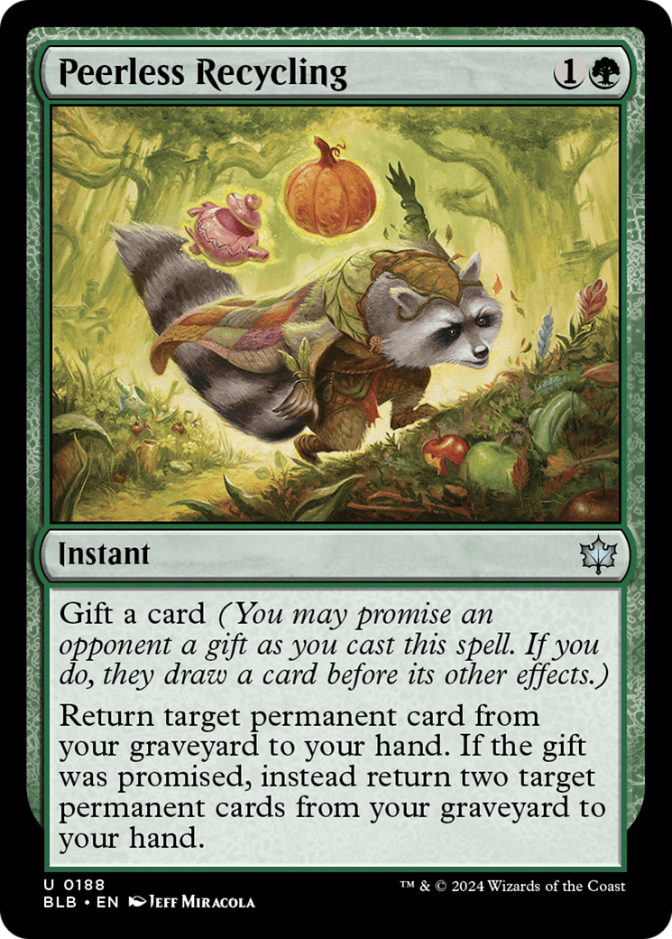 Peerless Recycling (188) Foil - Bloomburrow