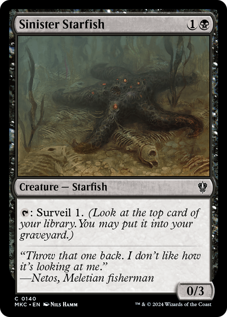 Sinister Starfish (140) - Murders at Karlov Manor Commander