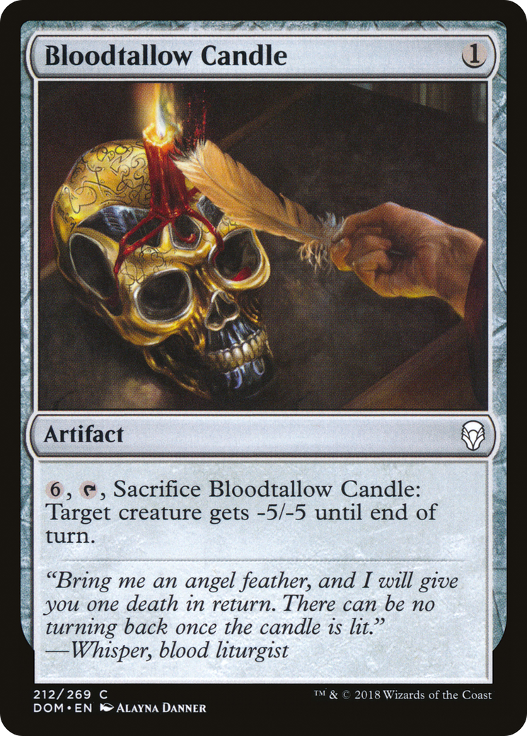 Bloodtallow Candle (212) Foil - Dominaria
