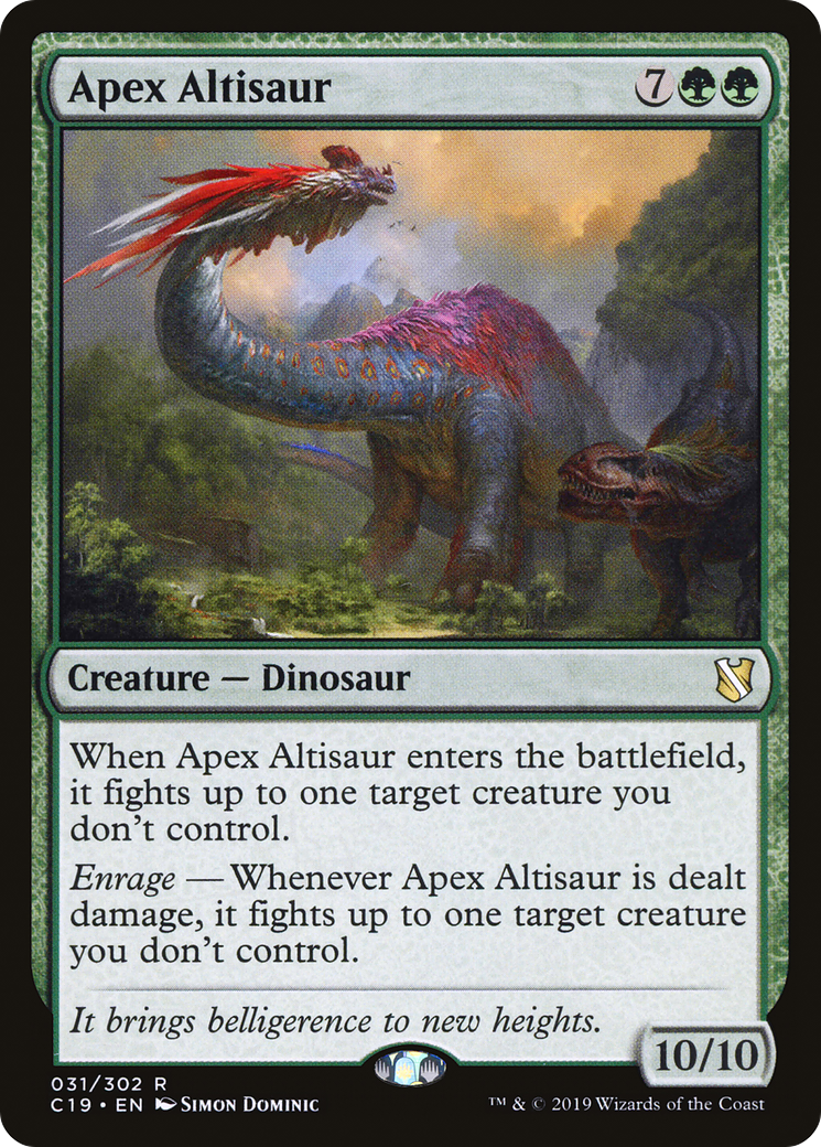 Apex Altisaur (031) - Commander 2019