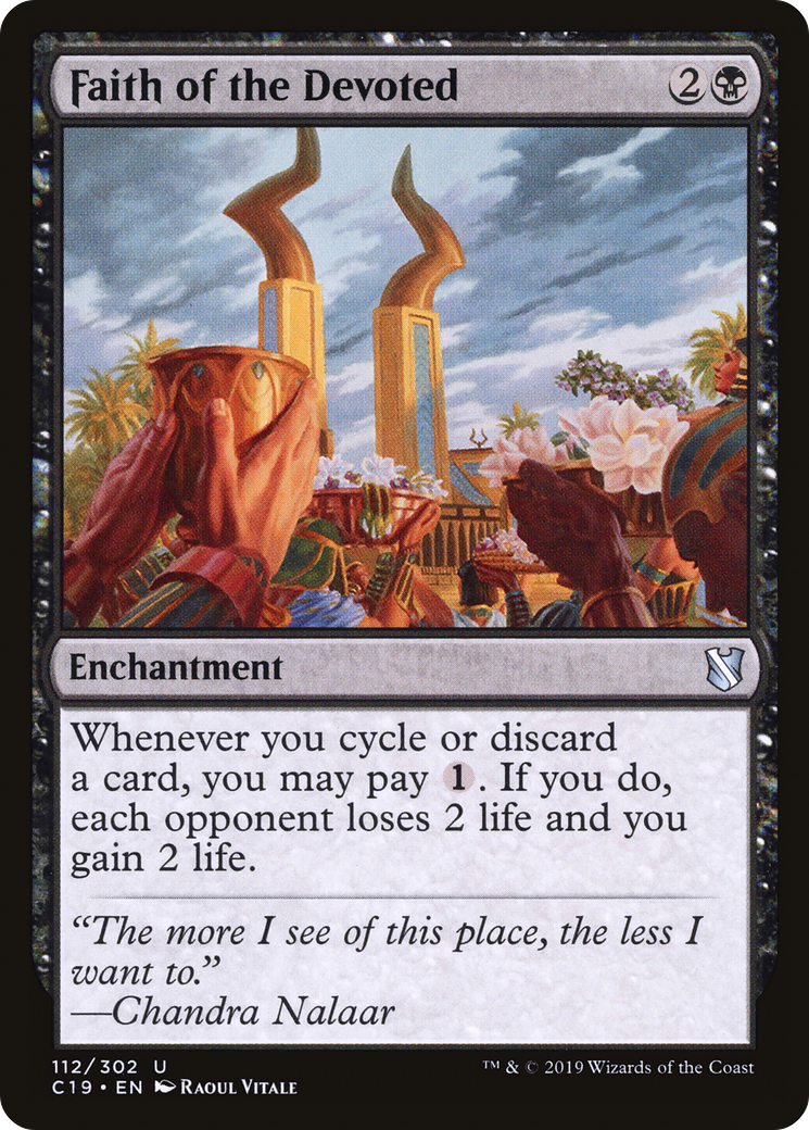 Faith of the Devoted (112) - Commander 2019