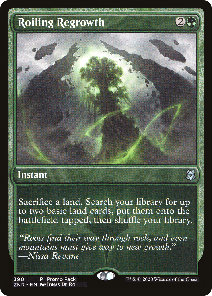 Roiling Regrowth (390) - Zendikar Rising