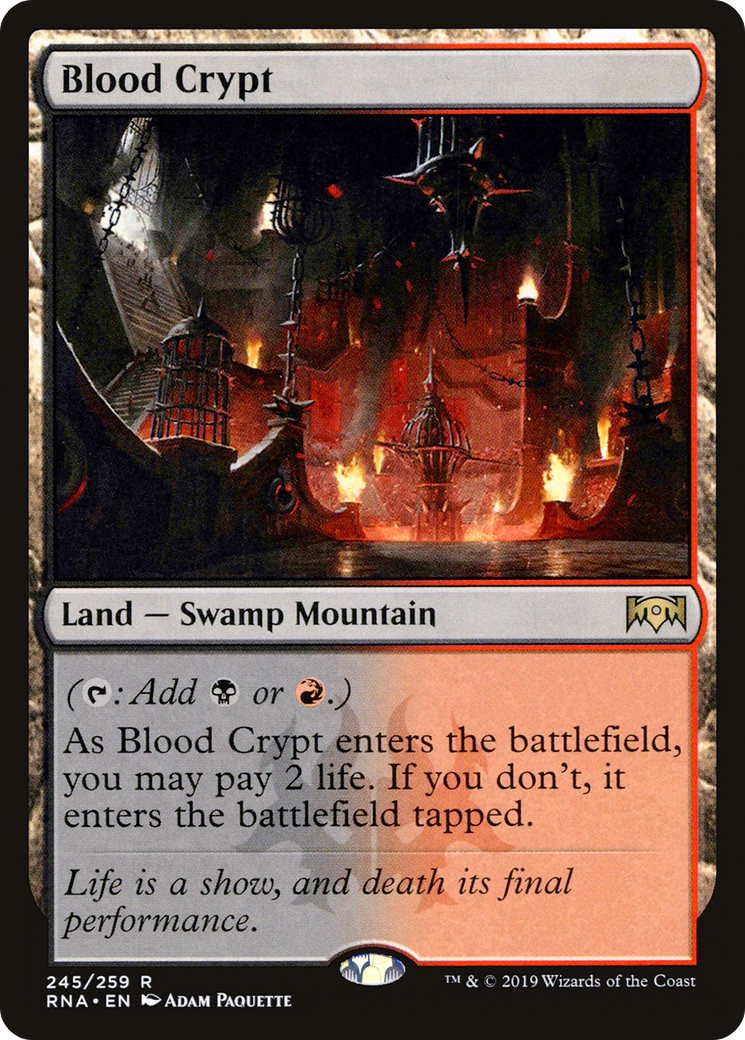 Blood Crypt (245) - Ravnica Allegiance