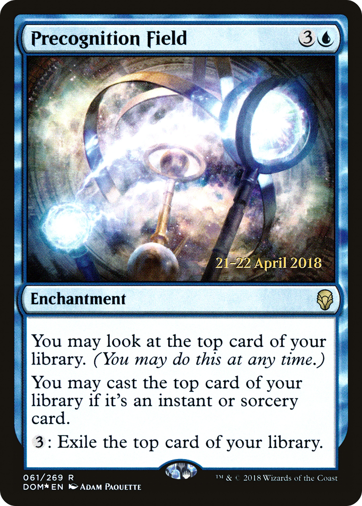 Precognition Field (061) Foil - Dominaria Promos