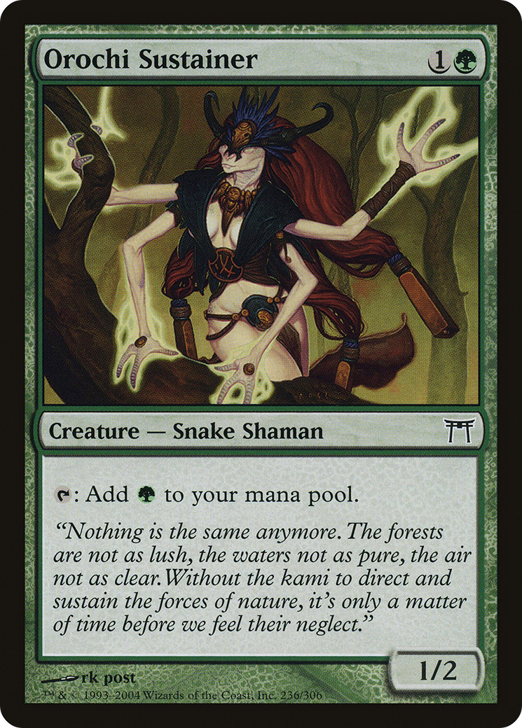 Orochi Sustainer (236) - Champions of Kamigawa