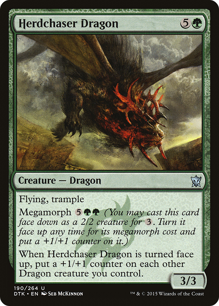Herdchaser Dragon (190) - Dragons of Tarkir