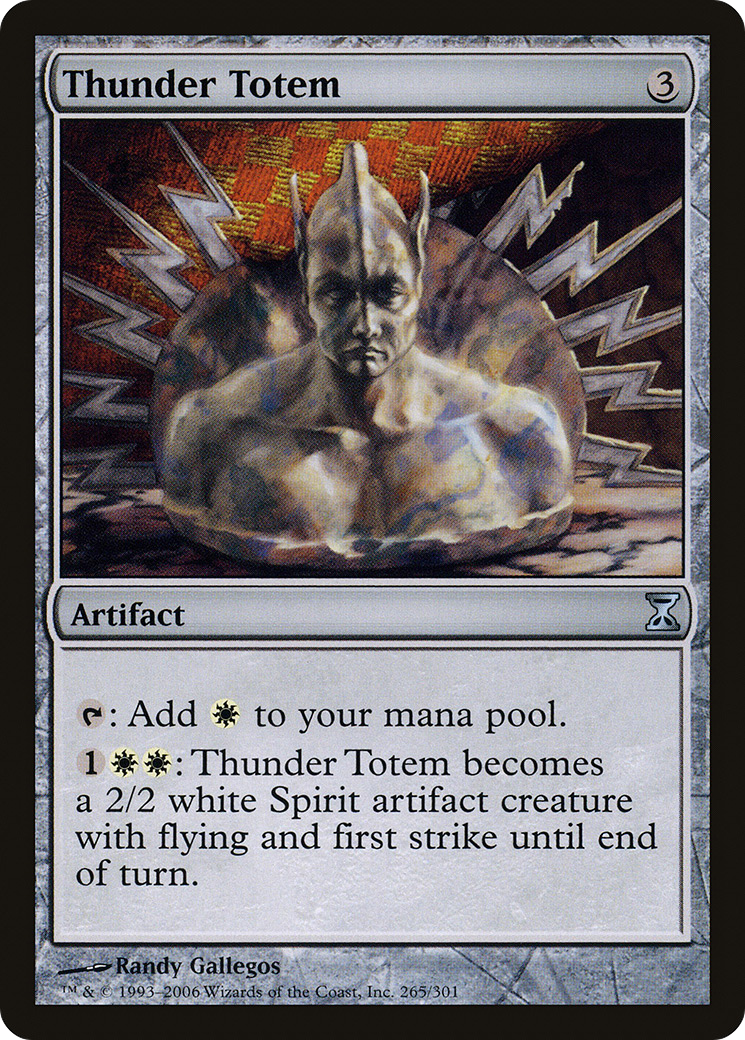 Thunder Totem (265) Foil - Time Spiral