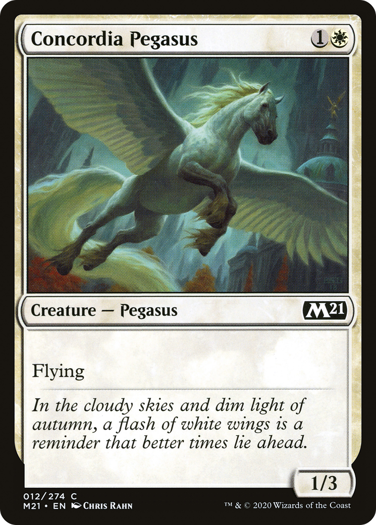 Concordia Pegasus (012) Foil - Core Set 2021