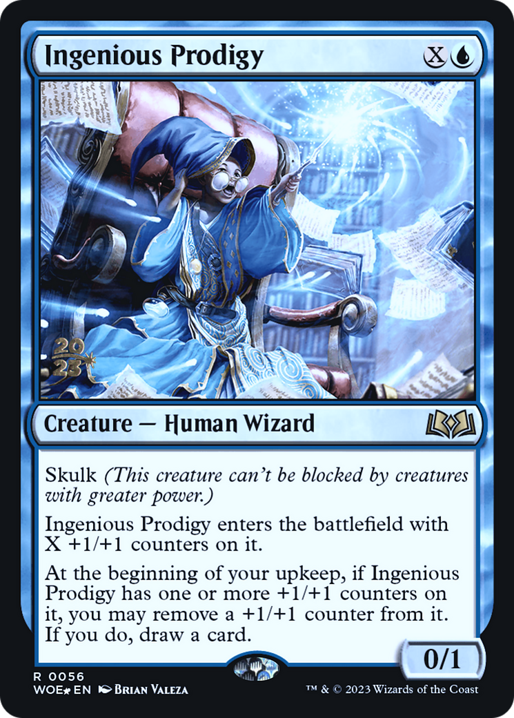 Ingenious Prodigy (056) Foil - Wilds of Eldraine Promos