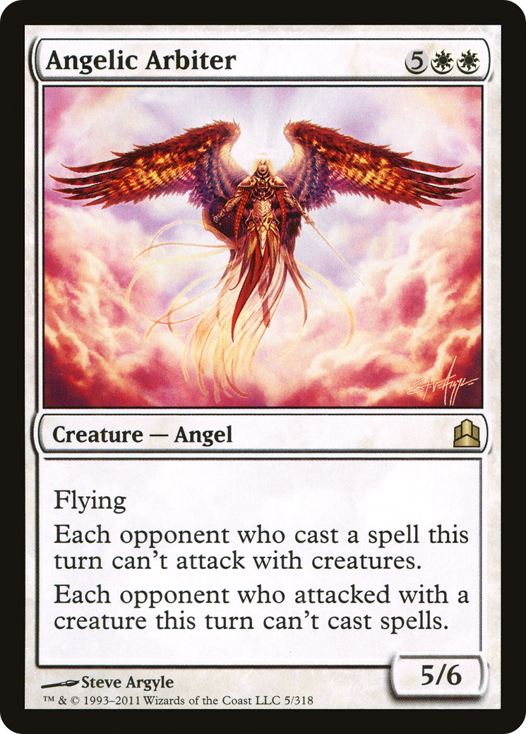 Angelic Arbiter (005) - Commander 2011