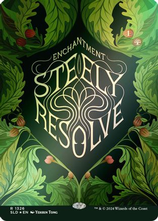 Steely Resolve (1326) Foil - Secret Lair Drop