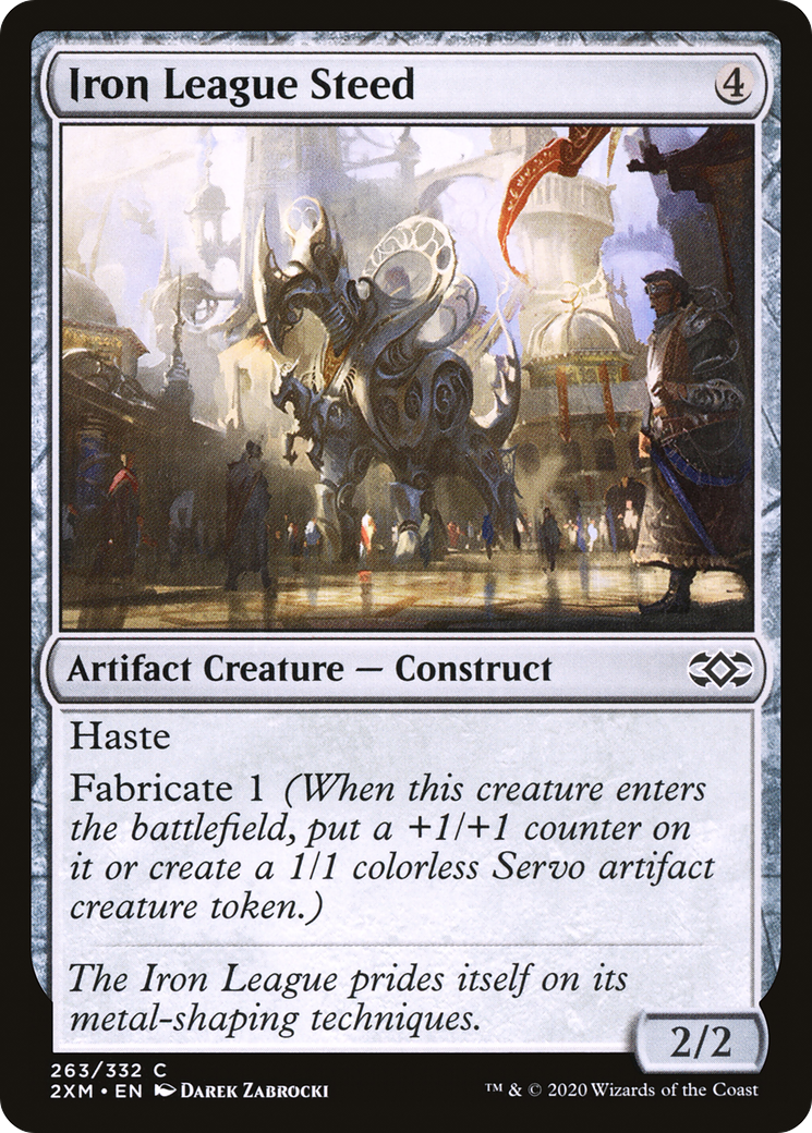 Iron League Steed (263) Foil - Double Masters